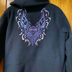 Harley Davidson ladies Hooded Jacket size XL
